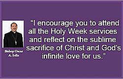 Bishop Soliss Holy Week Message