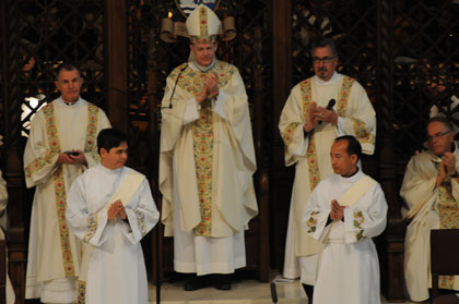 diocese priests ordains salt lake mischel ic marie