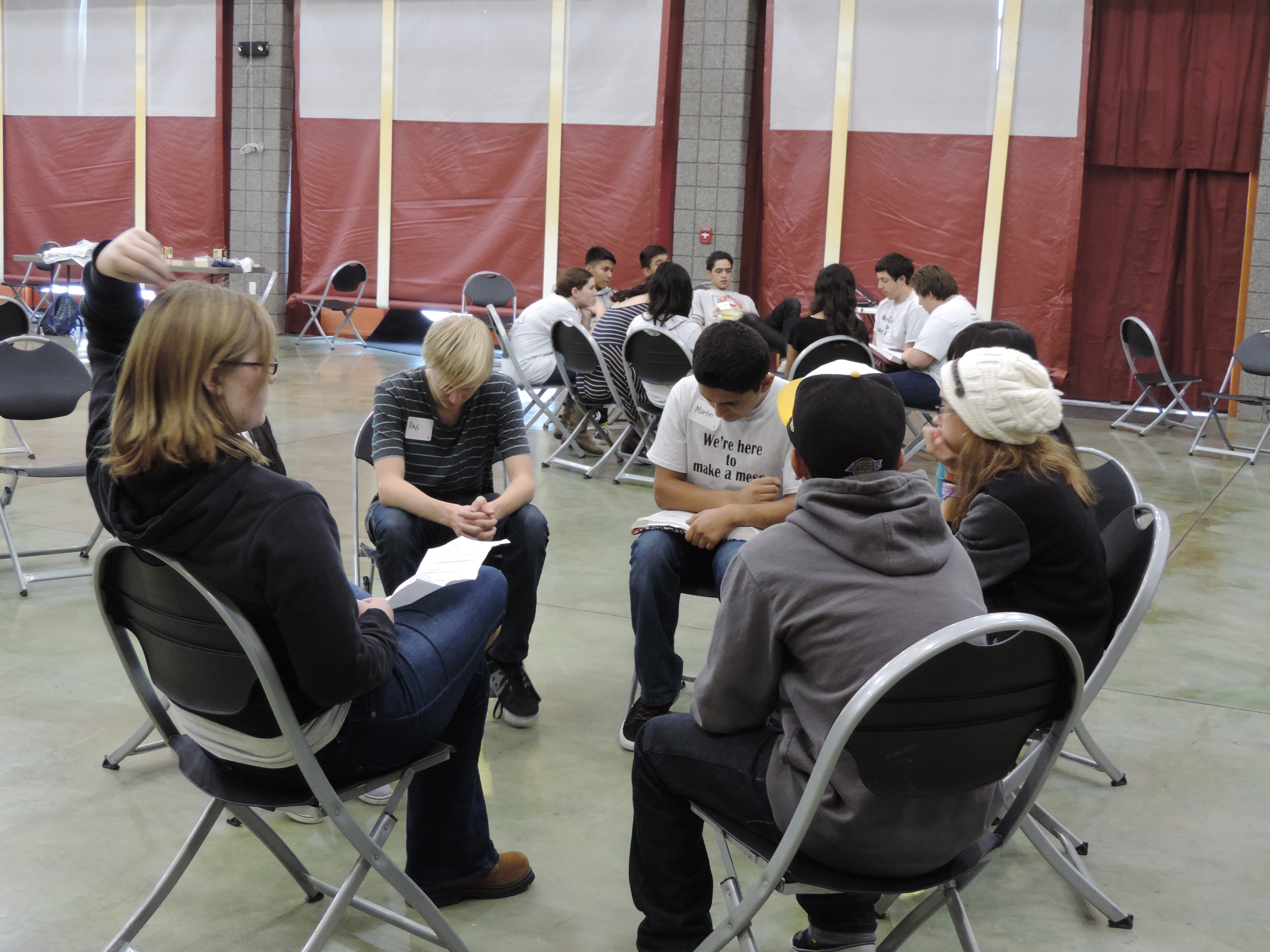 Youth retreat Intermountain Catholic
