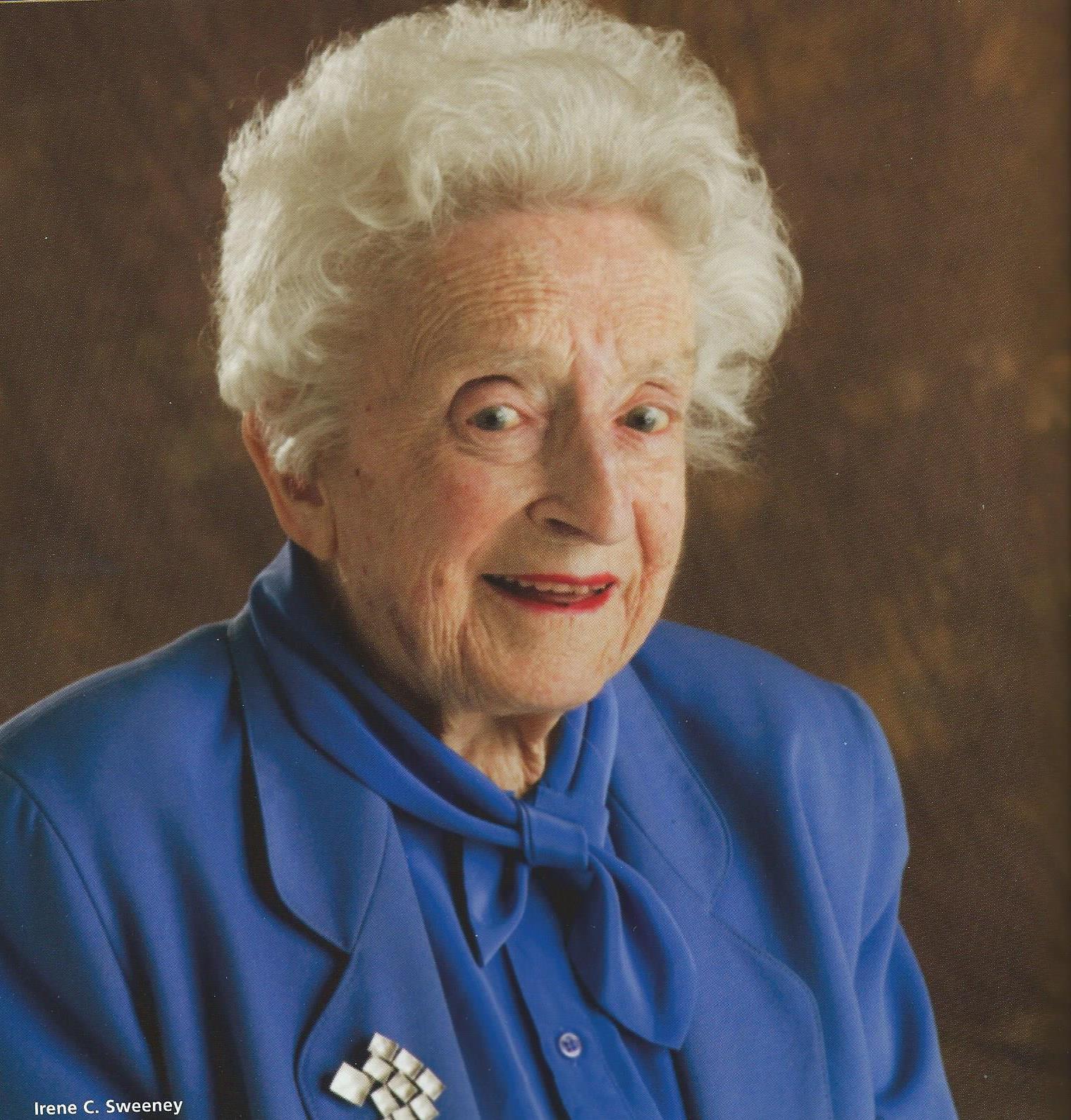 In memorandum: Diocesan benefactor Irene Sweeney remembered on her 100th birthday - fromthearchives_sweeney