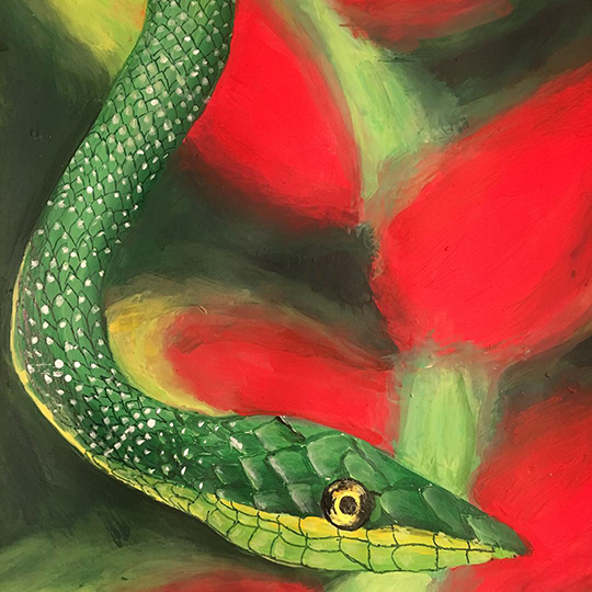 Student artist's work included in Hogle Zoo exhibition Intermountain