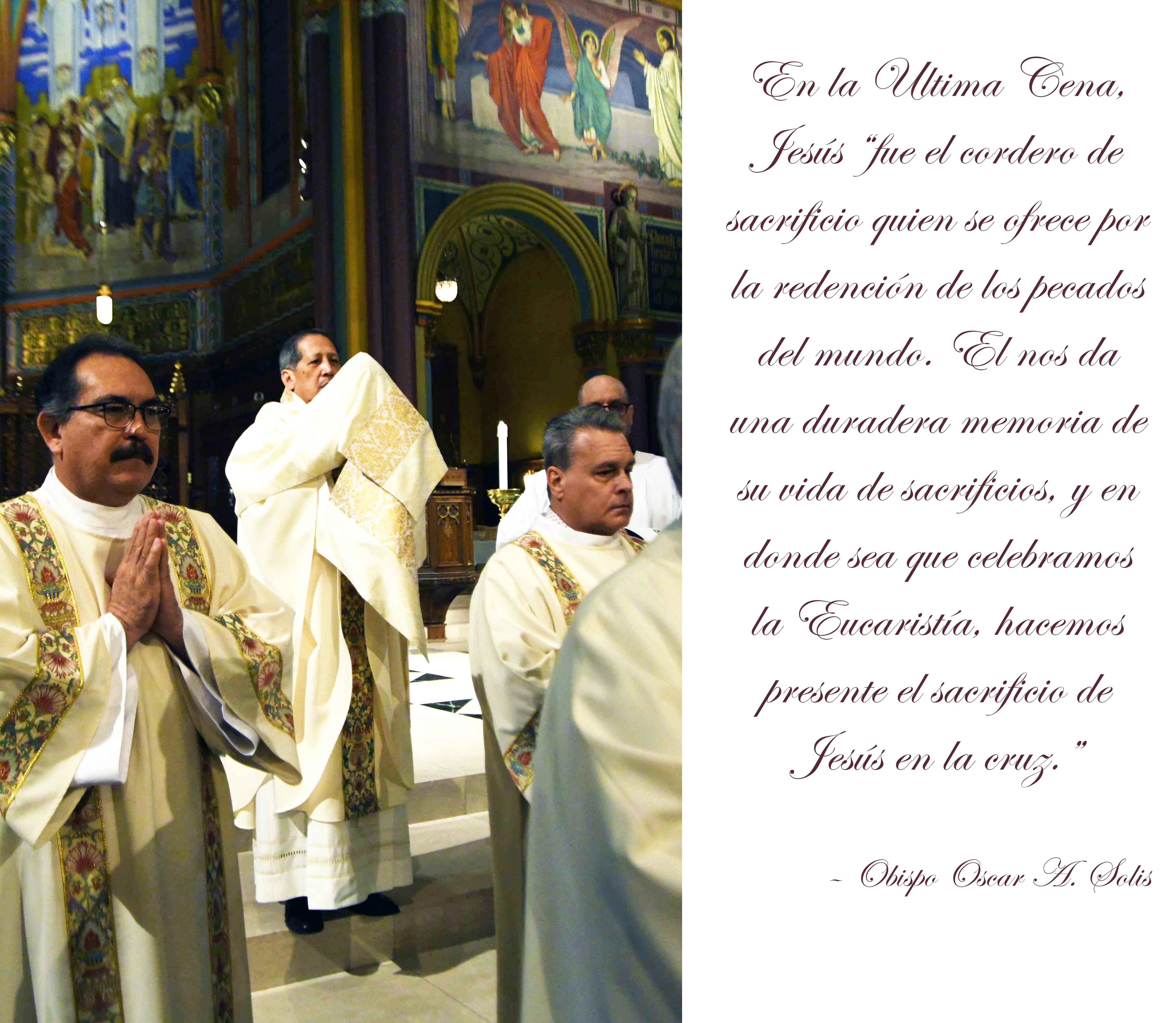 Semana Santa 2022 en la Diócesis de Salt Lake City/La Ultima Cena