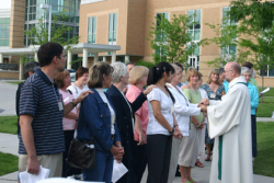People witness Catholic's way of life and join the Church
