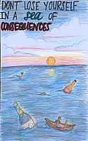 Substance Abuse Poster Awareness Contest winners