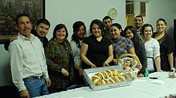 Jóvenes celebran la Epifanía del Seor