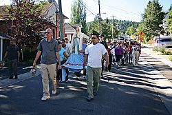 Park City parishioners celebrate Feast of the Assumption