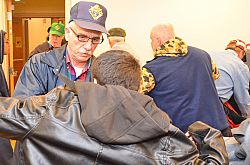 Warm coats for needy kids