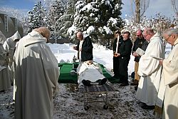 Trappist Brother Bonaventure is laid to rest in Huntsville