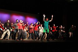 Christmas celebration at Judge Memorial CHS
