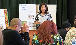 Intercultural workshop given for first time in Spanish