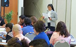 Intercultural workshop given for first time in Spanish