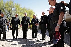 Walking in the footsteps of those crossing the border