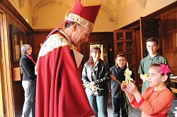 Cathedral of the Madeleine celebrates Passion Sunday