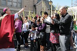 Cathedral of the Madeleine celebrates Passion Sunday