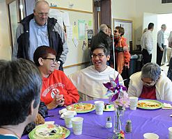 Parishioners bid farewell to Dominican Father Peter Do