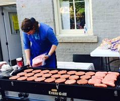 BBQ at the Cathedral of the Madeleine provides variety of food and entertainment for homeless