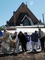Monks' donation allows second story for Saint Joseph Parish's new religious education building