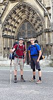 Judge Memorial teacher takes walking pilgrimage through France and Italy 