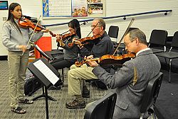 The master becomes the student: Juan Diego concert features faculty members 