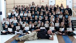 St. John the Baptist Elementary 5th graders promise to 'just say no'