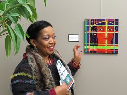 'Rostros de Adoración a María' forman parte de una exhibición en SLC de una artista Católica