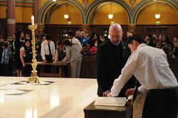 Develop a friendship with Christ Jesus, Bishop Wester urges during Rite of Election