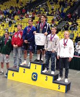 Freshman wins 3A state wrestling title