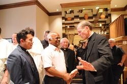 Priests have last gathering with Archbishop Wester