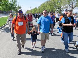 Utah Knights walk for MS