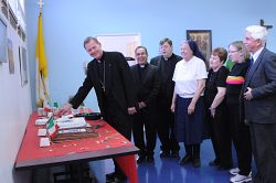 Diocesan Pastoral Center Staff Members Offer Memories, Say Farewell to Archbishop Wester