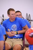 Cyclists pedal through U.S. to help people with disabilities