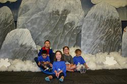 Students learn the power of God at Vacation Bible School