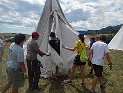 St. John the Baptist Parish youth group undertakes mission to Indian reservation