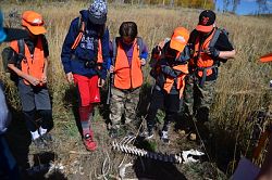 Student science in the Tetons