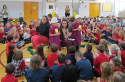 St. Vincent School students 'Prepare the Way of the Lord'