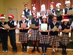 St. Vincent de Paul students offer intergenerational love 
