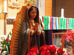 St. Rose Parish celebrates the Feast of Our Lady of Guadalupe
