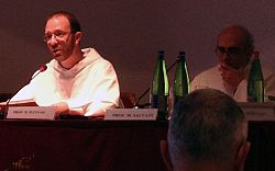 Fr. Hannah speaks in Rome on Thomistic metaphysics and understanding the literal sense of scripture