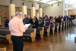 Final retreat helps Elect prepare for Easter Vigil