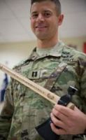 Army chaplain sets marching speed record