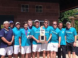 Tennis: victory despite injury
