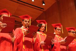 Judge Memorial graduates are urged to move toward a future of mercy, kindness and love