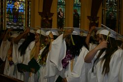 St. Joseph students receive advice, thanks