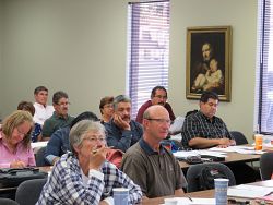Spanish-speaking diaconate class preparing for ordination