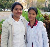 Salt Lake diocese hosts two Holy Cross novices 