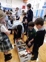 J.E. Cosgriff students respond to pope's summons