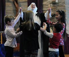 Sr. Nancy Murray brings St. Catherine of Siena to SLC