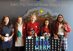 Service project 'keeps kids warm'