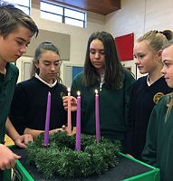 Cosgriff students  celebrate Advent