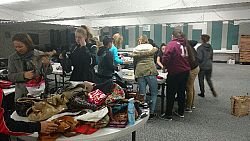Saint Joseph the Worker Parish youth group's service project benefits women's shelter